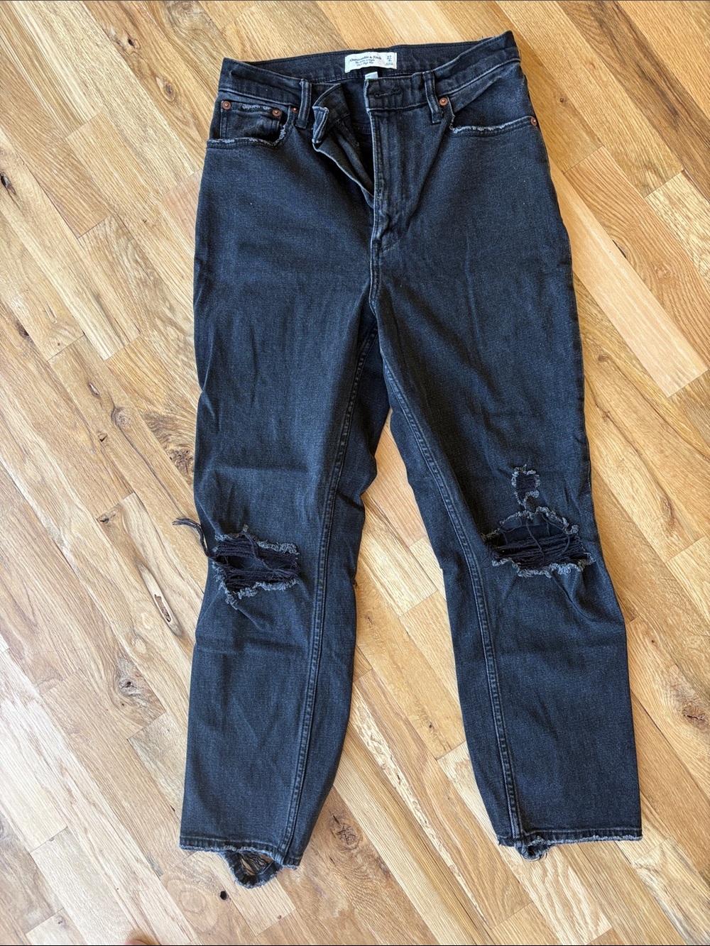 Curve Love Ultra High Rise Ankle Straight Jean curve love 4/27